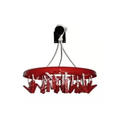 Picture of Round Hanger cloth clip 24 Clip - Hanger - Red -Red