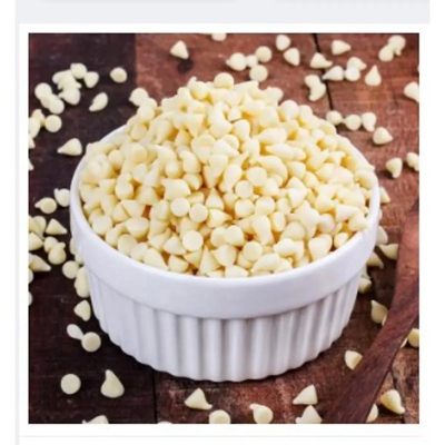 Picture of Dry Choco Chips 100gms  White Chocolate Chips for Cake Decoration