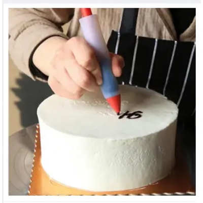 Picture of Delicate Silicone Food Writing Pen cookie Icing Piping Pastry Nozzles kitchen accessories -Multicolor