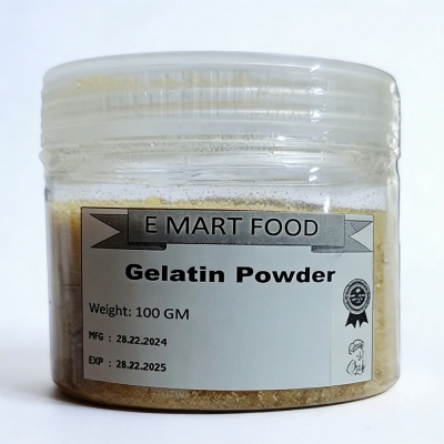 Picture of Halal Gelatin Powder (100g) for Baking & Pastry