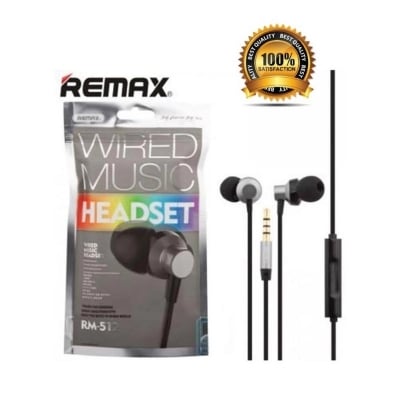 Picture of Remax RM 512 Earphone - Black