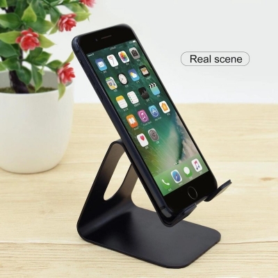 Picture of Aluminum Metal Best Quality Mobile Phone Tablet Holder Desk Stand - Multicolor
