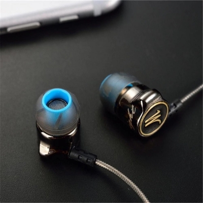 Picture of QKZ DM7 Zinc Alloy In Ear HiFi Earphone Stereo Bass Headset - Headphone - Headphone - Multicolor