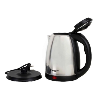 Picture of Water Kettle Stainless Steel Electric Heat 1.5Liters - Multicolor