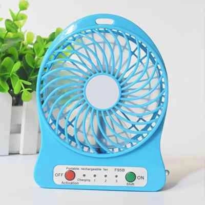 Picture of Portable Mini USB Rechargeable Fan - Multicolor