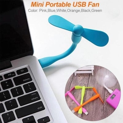 Picture of Mini Fan USB Portable 1 Pcs - Multicolor