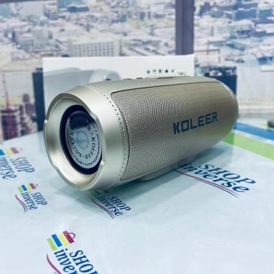 Picture of Koleer S1000 Wireless Portable Bluetooth Speaker , Powerful Bass, Clear Sound - Multicolor