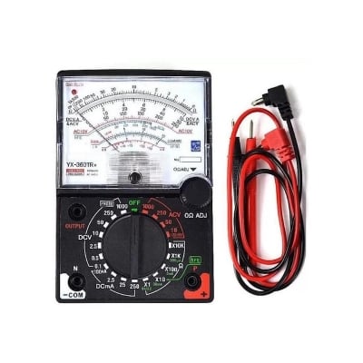 Picture of Analog Multimeter Samwa YX-360TR I Measure AC&DC voltage Tizara Electronics - Multicolor