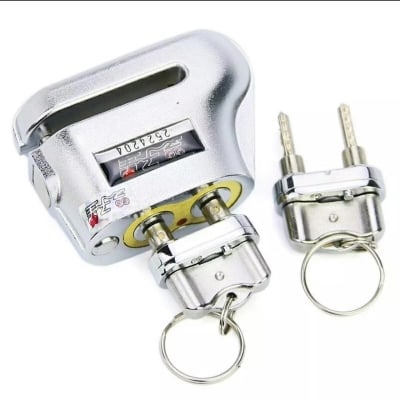 Picture of Anti -Acid Heavy Duty Disk Lock - Bike And Cycle Accessories - Multicolor