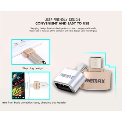 Picture of Remax Micro USB to OTG - Multicolor