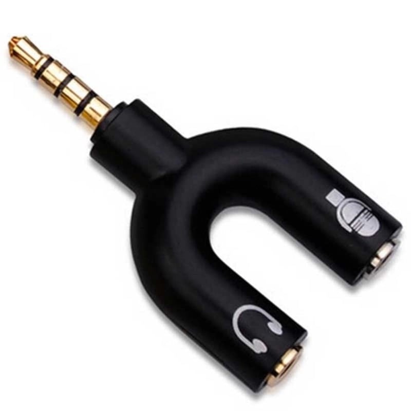 Picture of Music Listening Dual Splitter 3.5mm Audio Converter - Multicolor