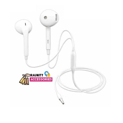 Picture of 2 in 1 Combo Offer High Quality In Ear Earphone for Android + Micro USB Cable - Headphone - Headphone - White