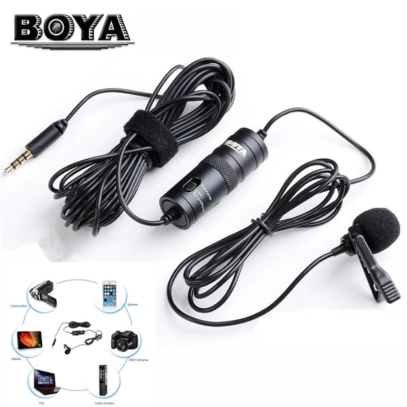 Picture of BOYA M1 Microphone - Black - Microphone - Microphone - Microphone - Multicolor