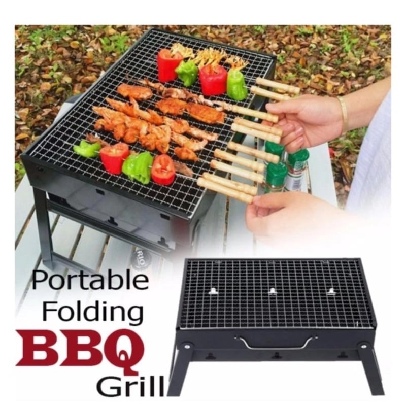 Picture of Portable Barbecue Machine BBQ - Black - Black
