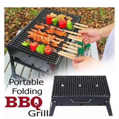 Picture of Portable Barbecue Machine BBQ - Black - Black