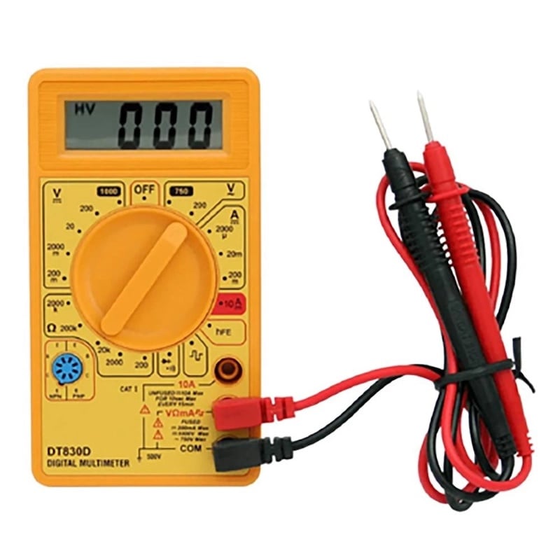 Picture of Digital Multimeter AVO Meter Measured Volt Amp Resistor - Multicolor