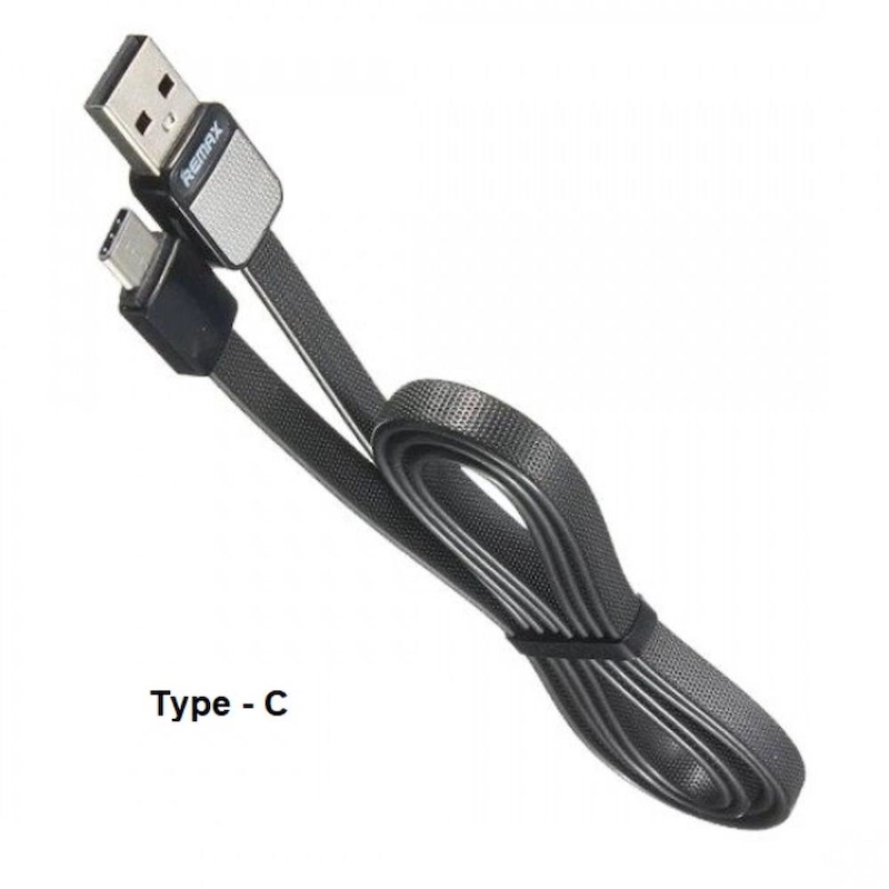 Picture of Remax Combo 2 in 1 Offer For Remax Rm 512 Earphone + Remax Type C Cable - Headphone - Ear Phone - Multicolor