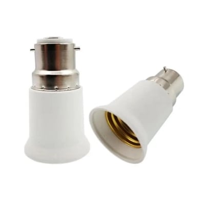 Picture of Bulb Base Socket Holder Converter (Patch To Pin) - 1 piece - Multicolor
