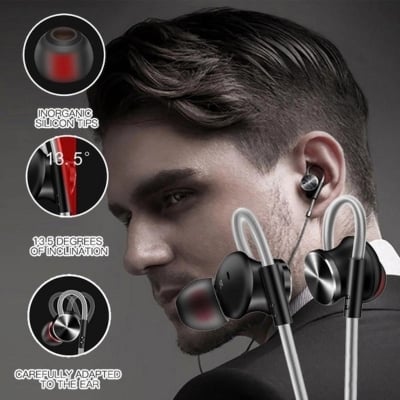Picture of QKZ DM10 Zinc Alloy HiFi Earphone In Ear Earphones Sports Headset Phone Laptop Gaming Earphone - Multicolor