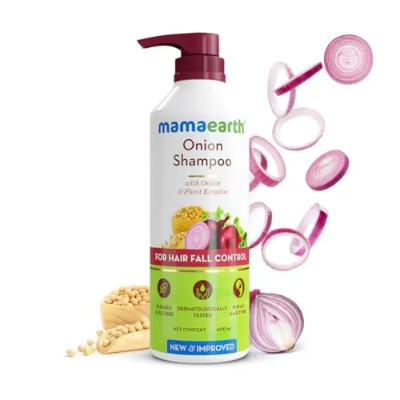 Picture of Mamaearth Onion Anti-Hair Fall Shampoo – 250ml