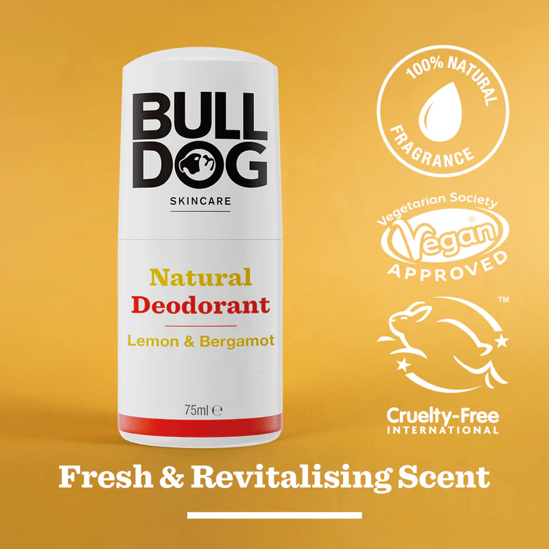 Picture of Bulldog Lemon & Bergamot Natural Deodorant – 75ml