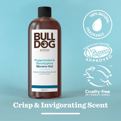 Picture of Bulldog Peppermint & Eucalyptus Shower Gel – 500ml