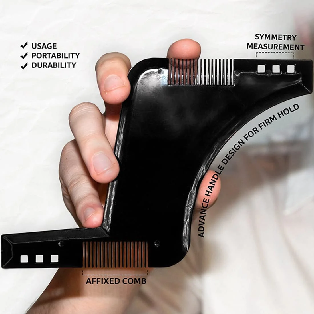 Picture of Beard Shaper Comb | Precision Styling Template