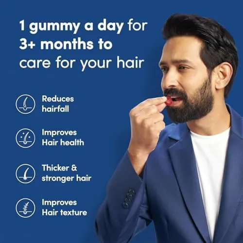Picture of Man Matters Biotin Hair Gummies – 60N (No Added Sugar)