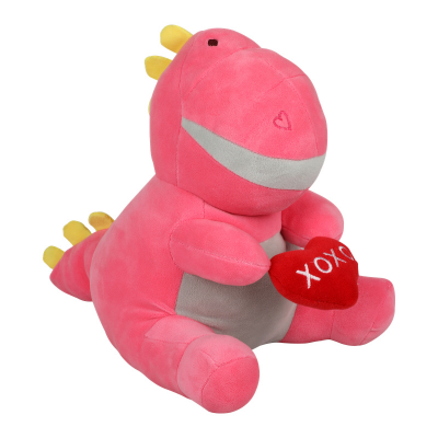 Picture of COMFY HEART SITTING DINOSAUR STUFFED TOY 