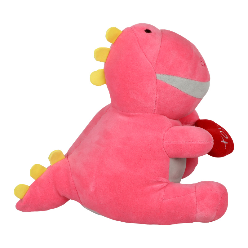 Picture of COMFY HEART SITTING DINOSAUR STUFFED TOY 