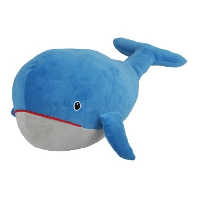 Picture of COMFY BLUE WHALE STUFFED TOY 