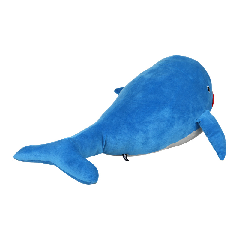 Picture of COMFY BLUE WHALE STUFFED TOY 