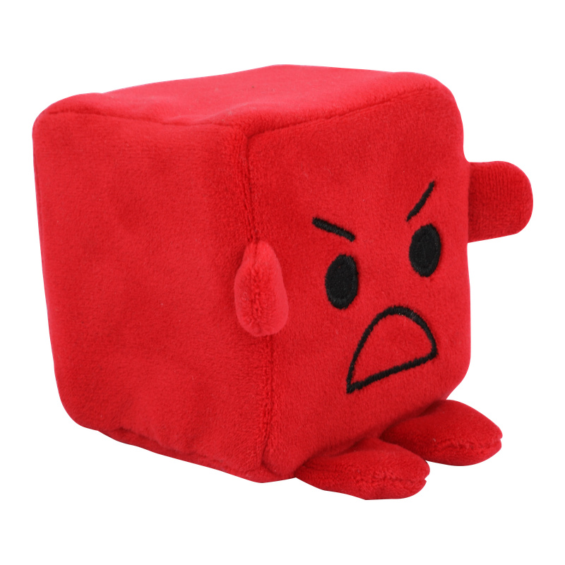 Picture of COMFY MINI EMOTION BLOCKS PLUSH STUFFED TOY 1 Pc (Random Multi Color)