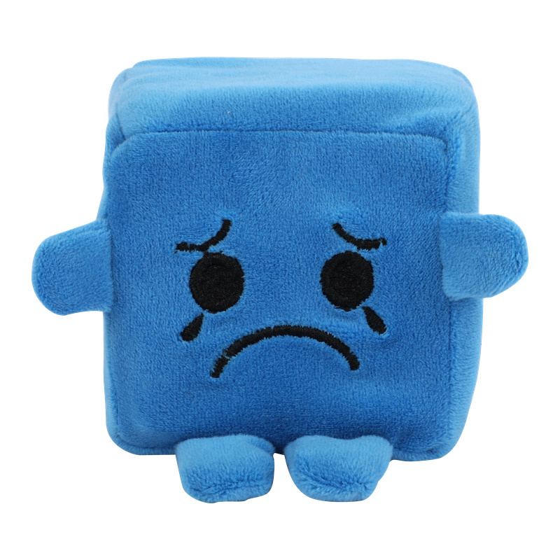 Picture of COMFY MINI EMOTION BLOCKS PLUSH STUFFED TOY 1 Pc (Random Multi Color)