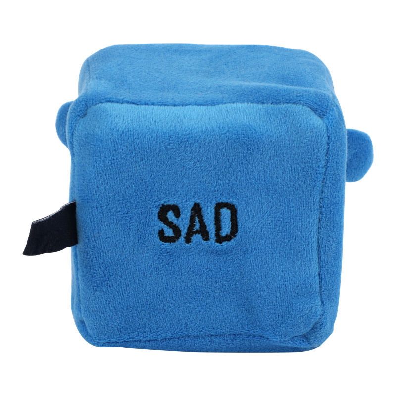 Picture of COMFY MINI EMOTION BLOCKS PLUSH STUFFED TOY 1 Pc (Random Multi Color)