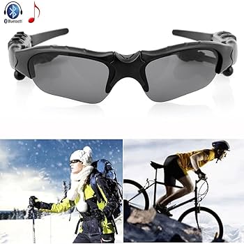 Picture of Rechargeable Bluetooth Sunglasses – Stay Connected On the Go | Bazar Offer - Black