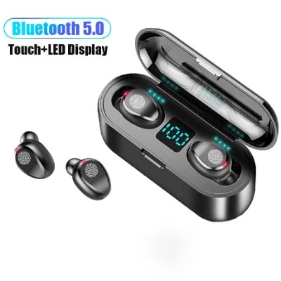Picture of F9 TWS Wireless Earbuds Bluetooth 5.0 Wireless Earbud Headphone