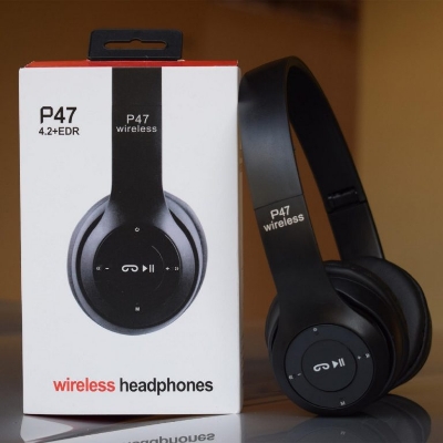 Picture of P47 Wireless Bluetooth Headphone Stereo Earphone with SD Card Slot