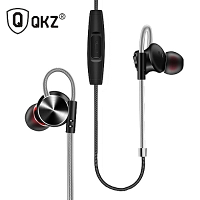 Picture of QKZ DM10 Zinc Alloy HiFi Earphone In Ear Earphones Sports Headset Phone Laptop Gaming Earphone(null) - Headphone - Ear Phone - Earphone