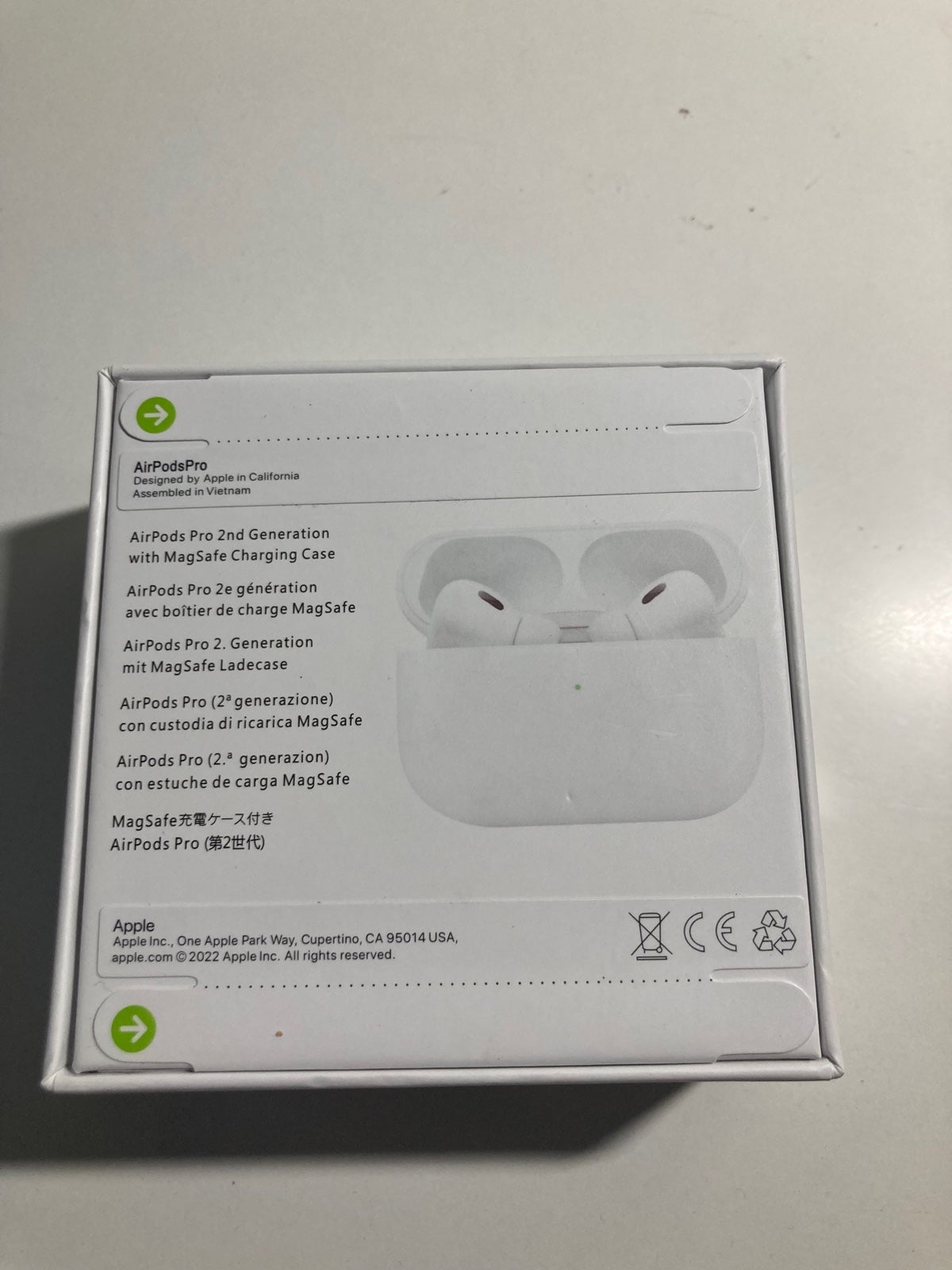 Picture of Air_Pods Pro(2nd Generation) ANC Active Noise Cancellation Bluetooth Earbuds IPX4 Waterproof In-Ear Earphone
