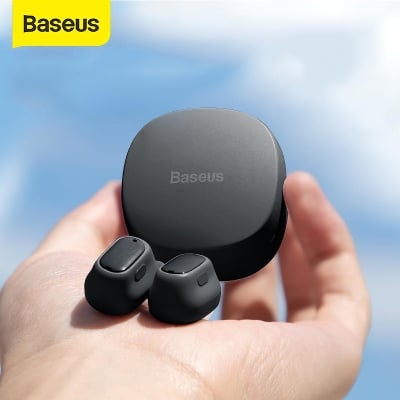 Picture of Baseus WM01 TWS Wireless Gaming Earbuds Bluetooth V5.0 Earphones In-Ear Noise Cancelling Low Latency Headphones