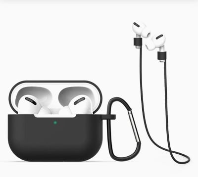 Picture of New Silicone Wireless Bluetooth Protective Case Storage Box for AirPods Pro