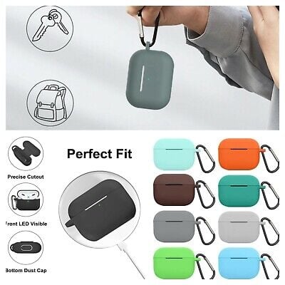 Picture of For Airpods_Pro & Pro 2 Silicone Soft Case- (Protective Headphone Case) - By Latfu