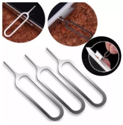 Picture of Metal Sim Ejector Pin / Sim Card Tray Opener For Any Smart Phone By Latfu