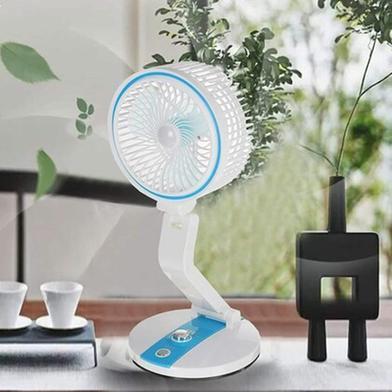 Picture of LR Rechargeable Folding Table Fan with Light Multifunctional Cute fan By Latfu