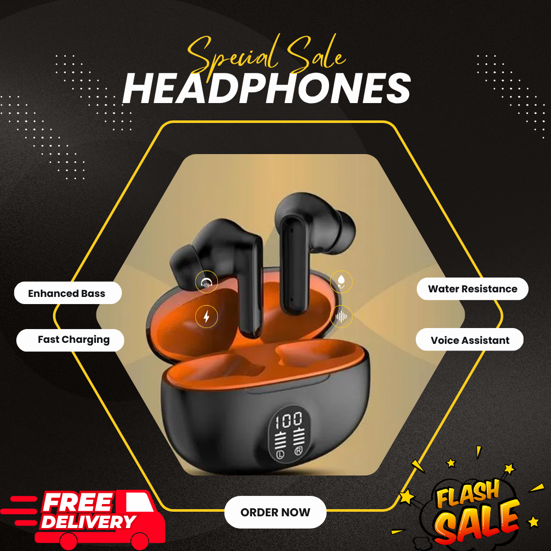 Picture of S510 TWS Wireless Bluetooth Headphones 5.3 Bluetooth Wireless Earbuds on Ultra-Long Life Battery in-Ear Bluetooth Headset By ByteBox