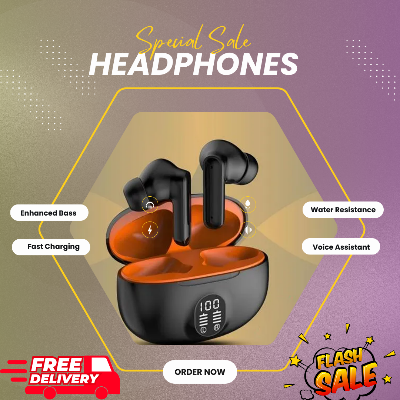 Picture of S510 TWS Wireless Bluetooth Headphones 5.3 Bluetooth Wireless Earbuds on Ultra-Long Life Battery in-Ear Bluetooth Headset By ByteBox