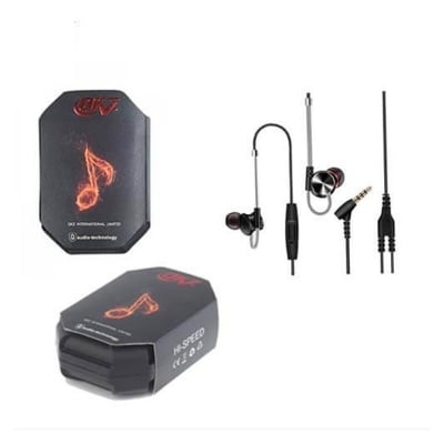 Picture of QKZ DM10 Zinc Alloy HiFi Earphone In Ear Earphones Sports Headset Phone Laptop Gaming Earphone(null) - Headphone - Ear Phone - Earphone