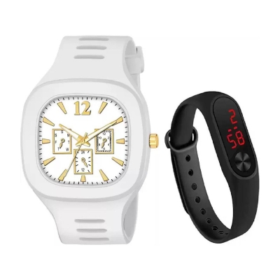 Picture of Combo of 2 stylish men watch