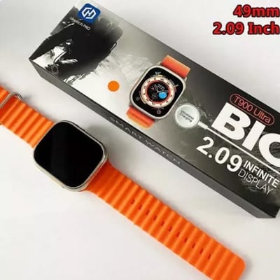 Picture of T900 Ultra Smart watch (2.09inch HD Big Screen, Magnetic Wireless Charging,Smart Watch, Bluetooth Call Sleep Monitor, Wristwatch)